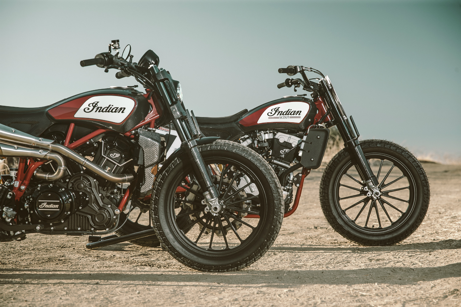 Indian Scout FTR1200 and FTR750