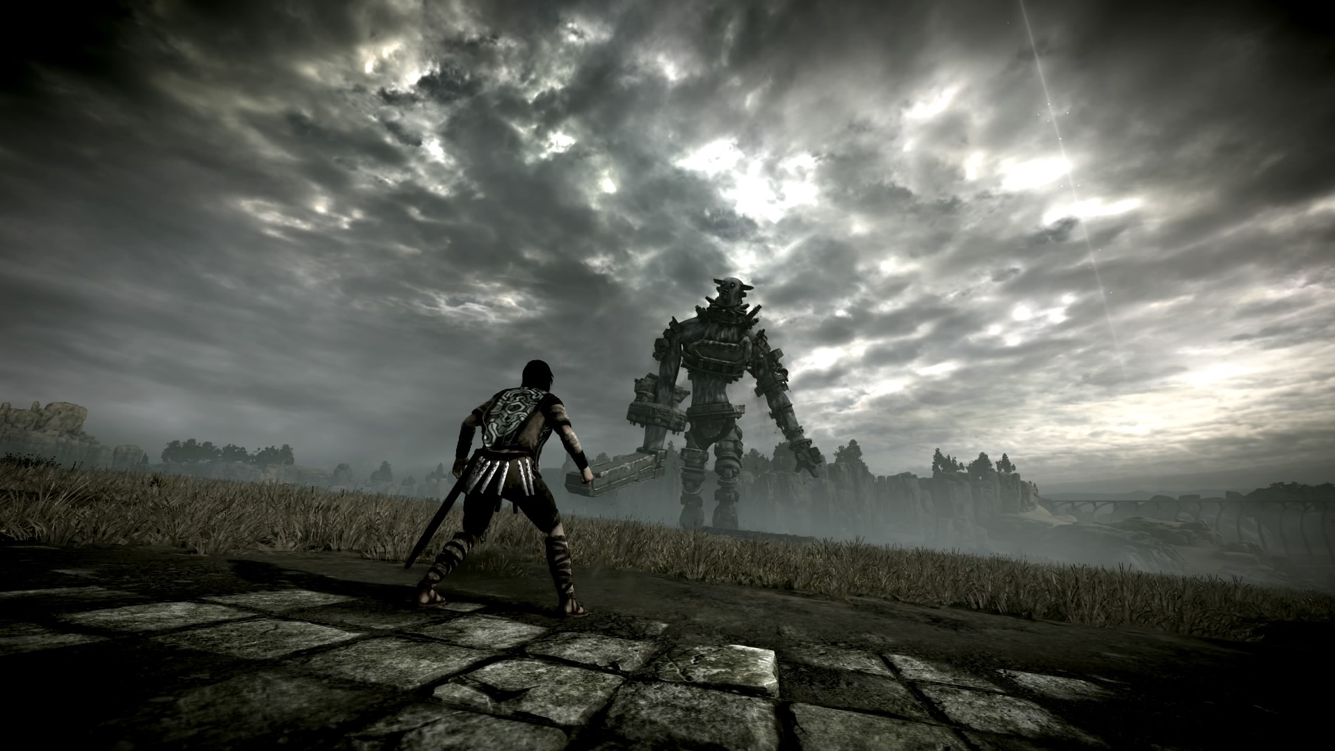 HD wallpaper: Shadow of the Colossus, video games, digital art