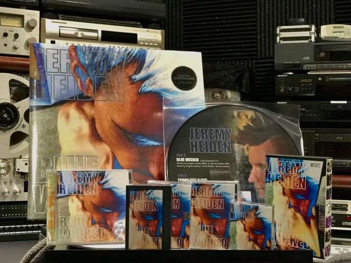 Jeremy Heiden is releasing his album 'Blue Wicked' on every audio format