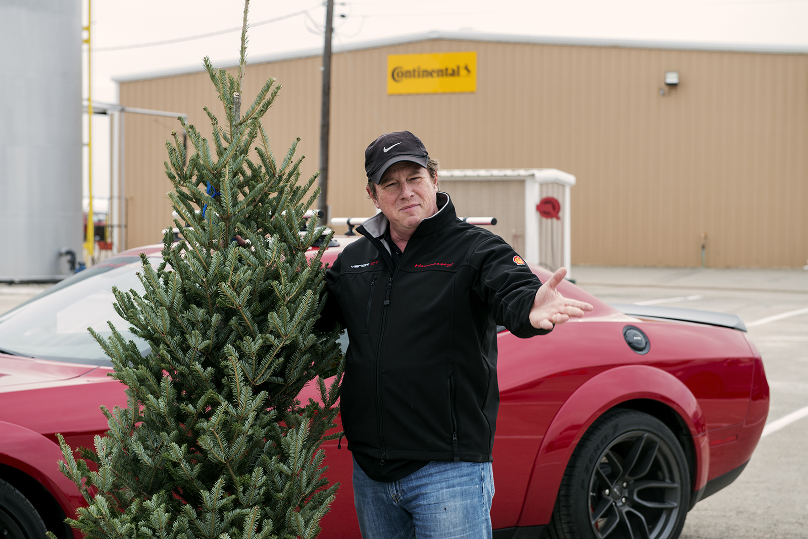 hennessey and dodge takes record for worlds fastest christmas tree 174mph 13