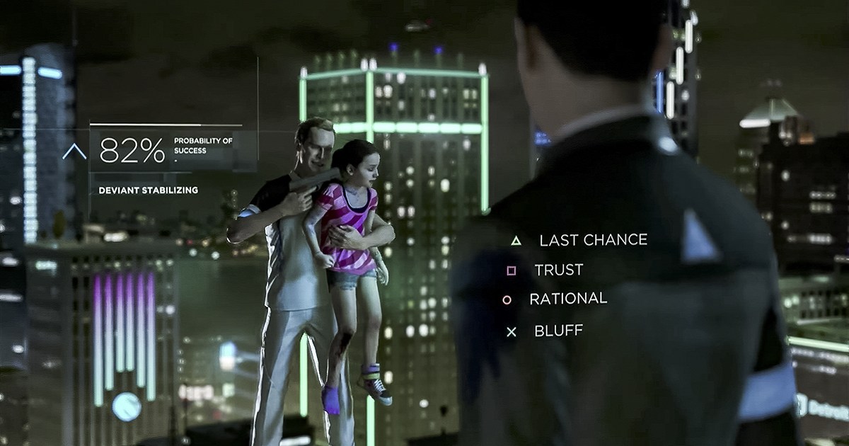 Detroit Become Human gameplay video shows a world of possibilities