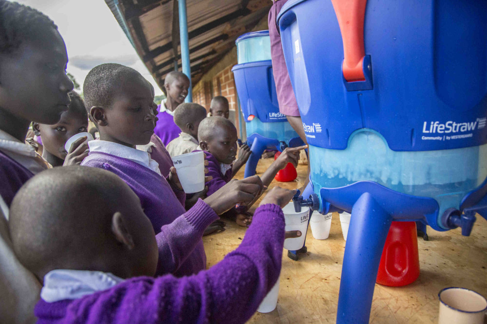 LifeStraw Delivers Clean Drinking Water to Children in Developing Areas