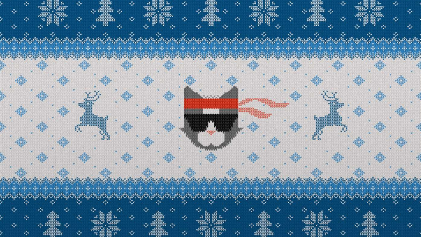 microsoft ninja cat winter wallpapers ninjacatwallpapers01
