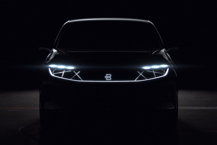 chinese ev startup byton teases new electric suv for ces on january 7 2018  teasers