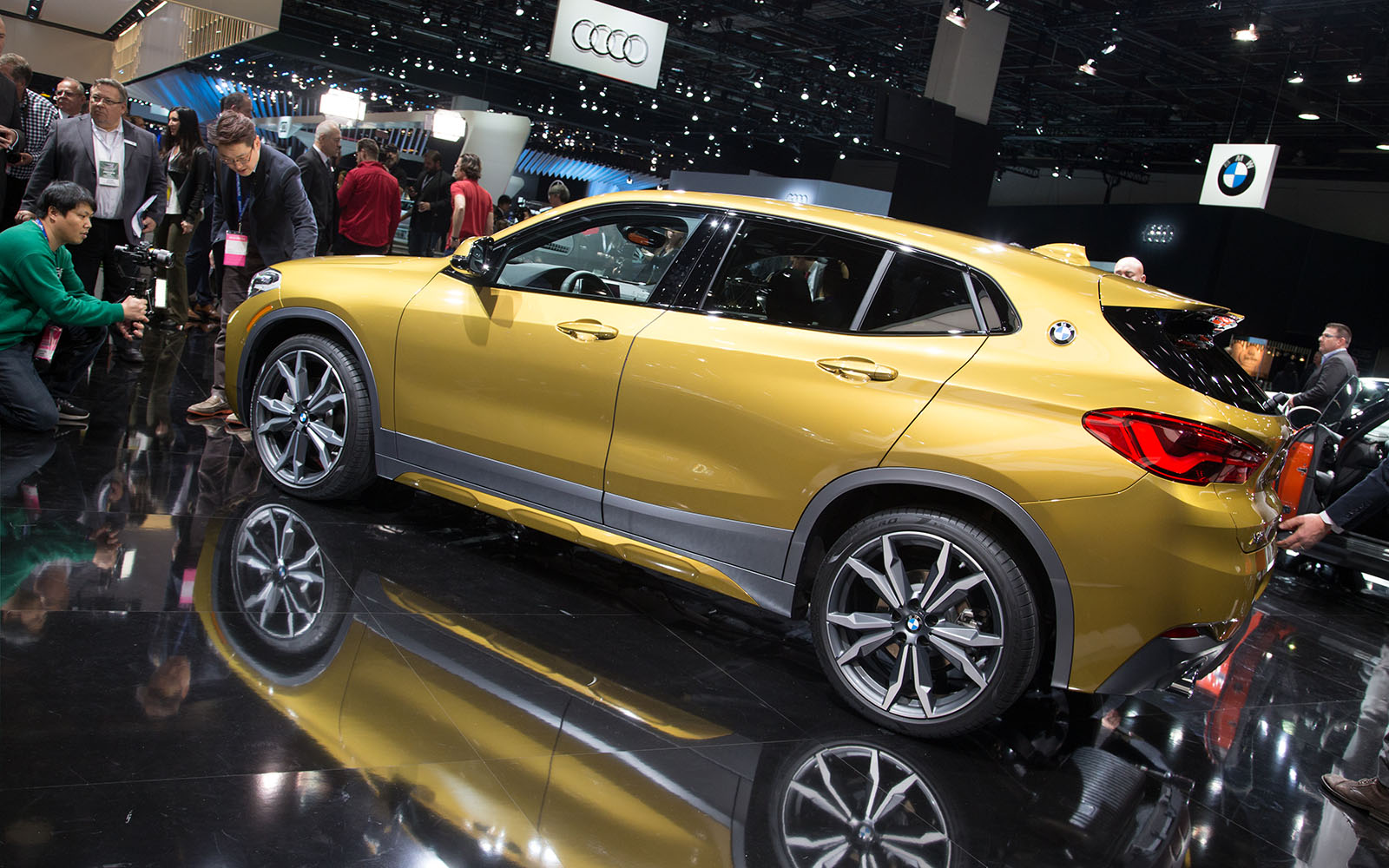 the 2018 bmw x2 takes its official worldly bow in detroit  12