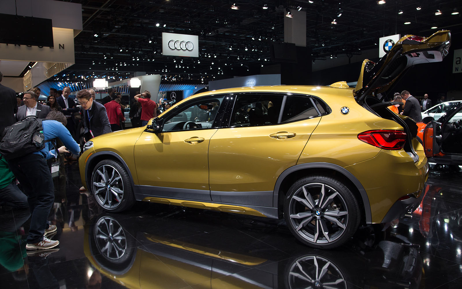 the 2018 bmw x2 takes its official worldly bow in detroit  13