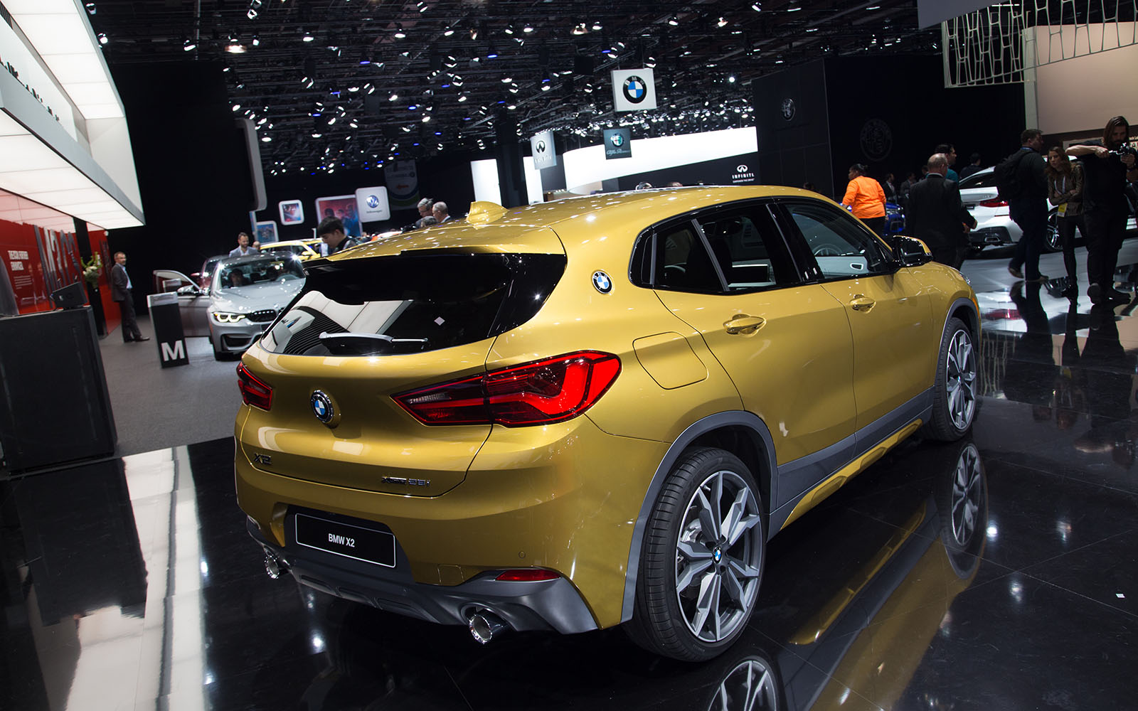the 2018 bmw x2 takes its official worldly bow in detroit  3