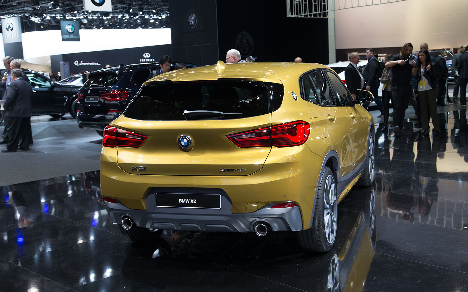 the 2018 bmw x2 takes its official worldly bow in detroit  4