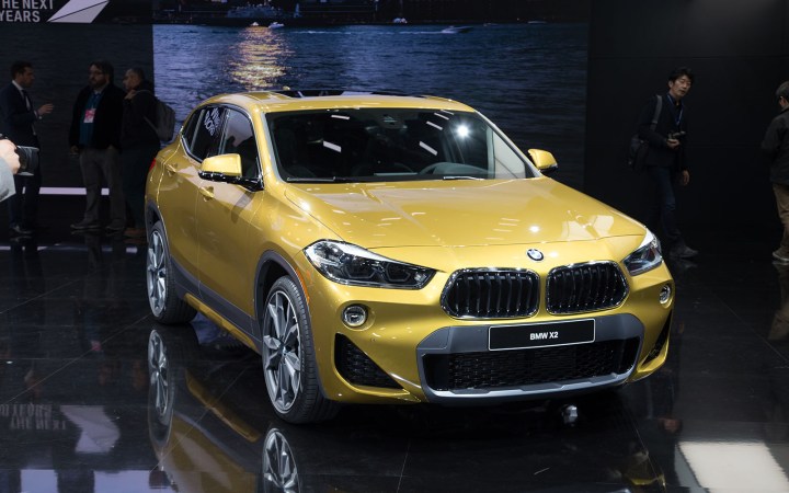 the 2018 bmw x2 takes its official worldly bow in detroit