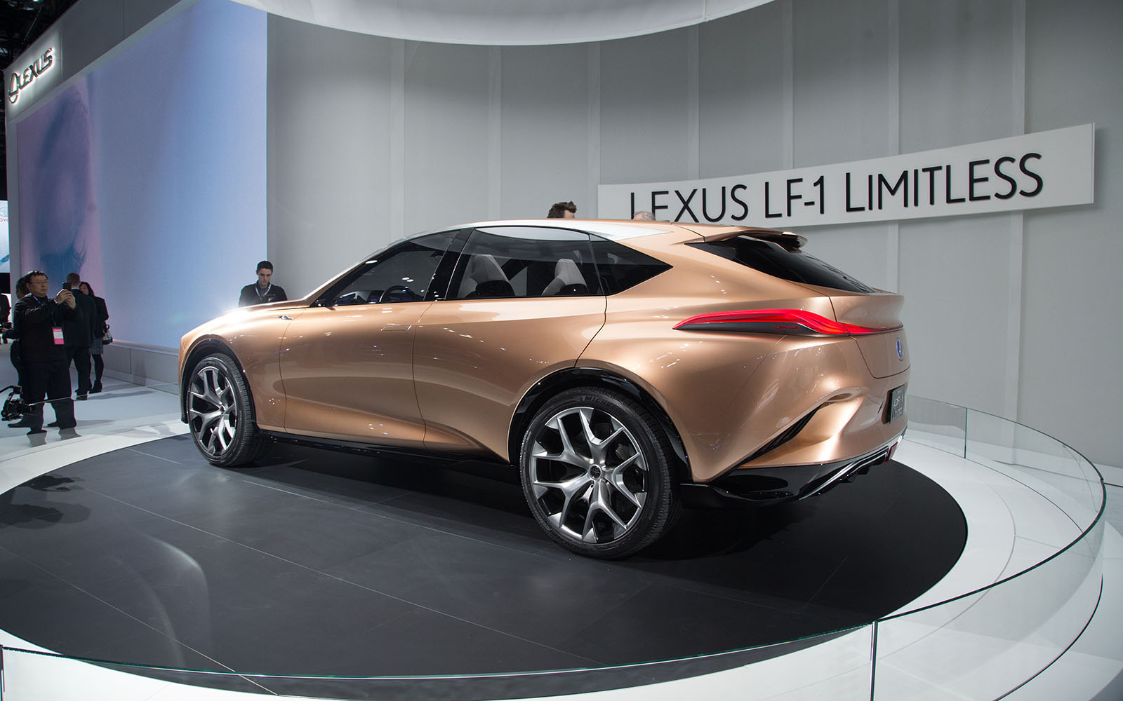 the lexus lf 1 limitless concept previews a new direction for flagship crossover 2018 detroit