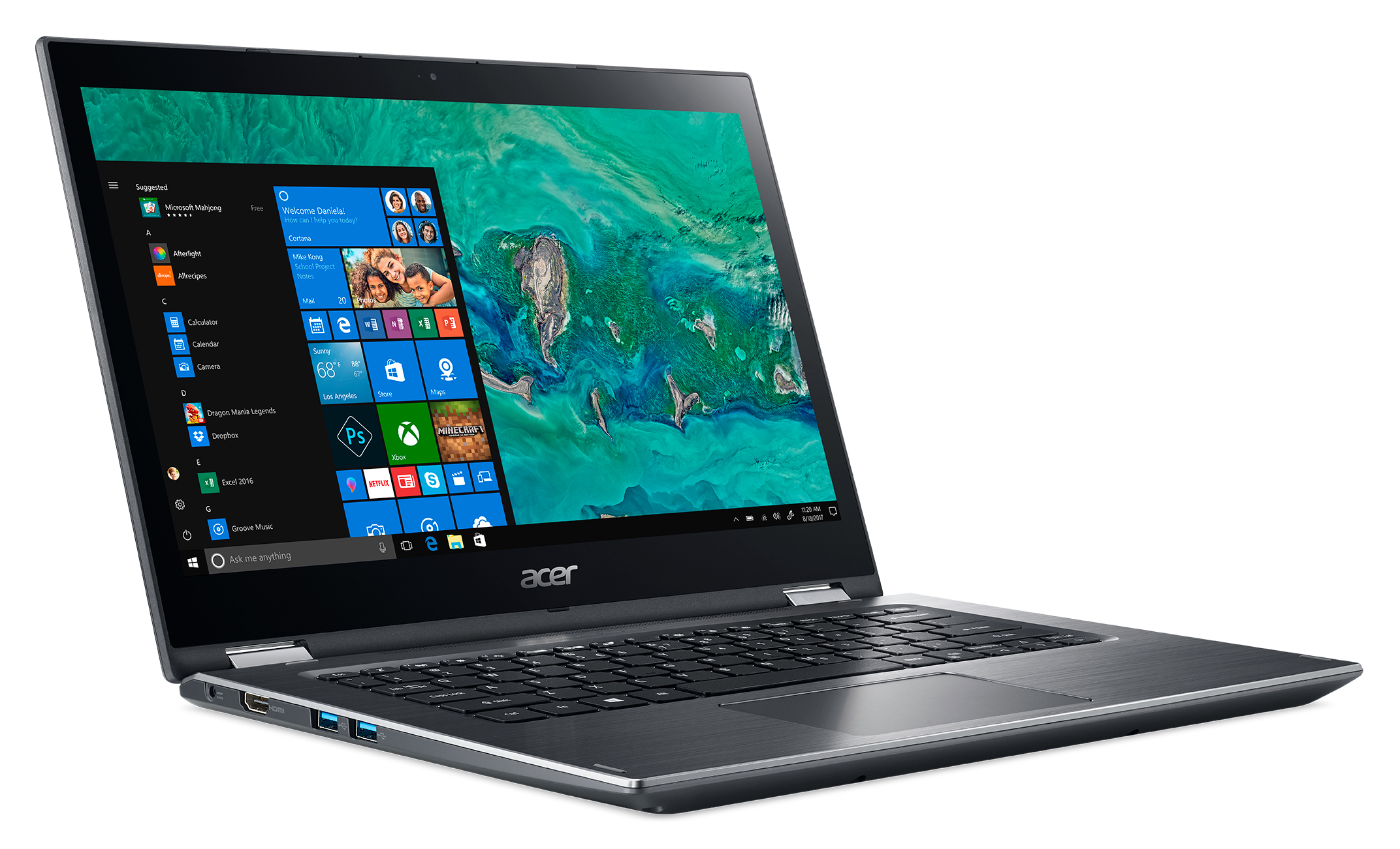 acer laptop swift 7 news ces 2018 spin 3  sp314 51 03