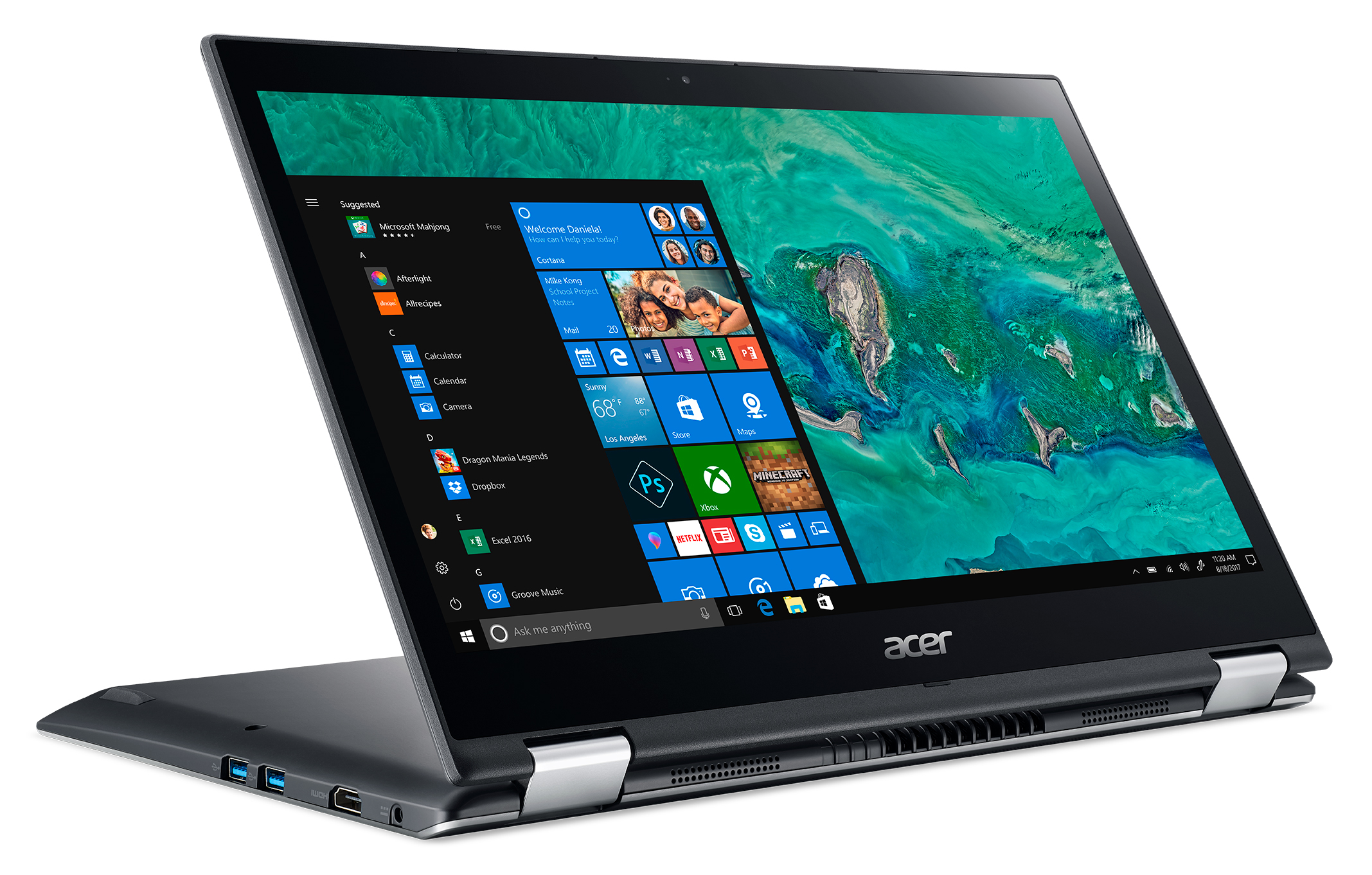 acer laptop swift 7 news ces 2018 spin 3  sp314 51 04
