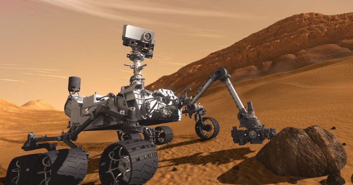 See the passing of a day on Mars with the Curiosity rover