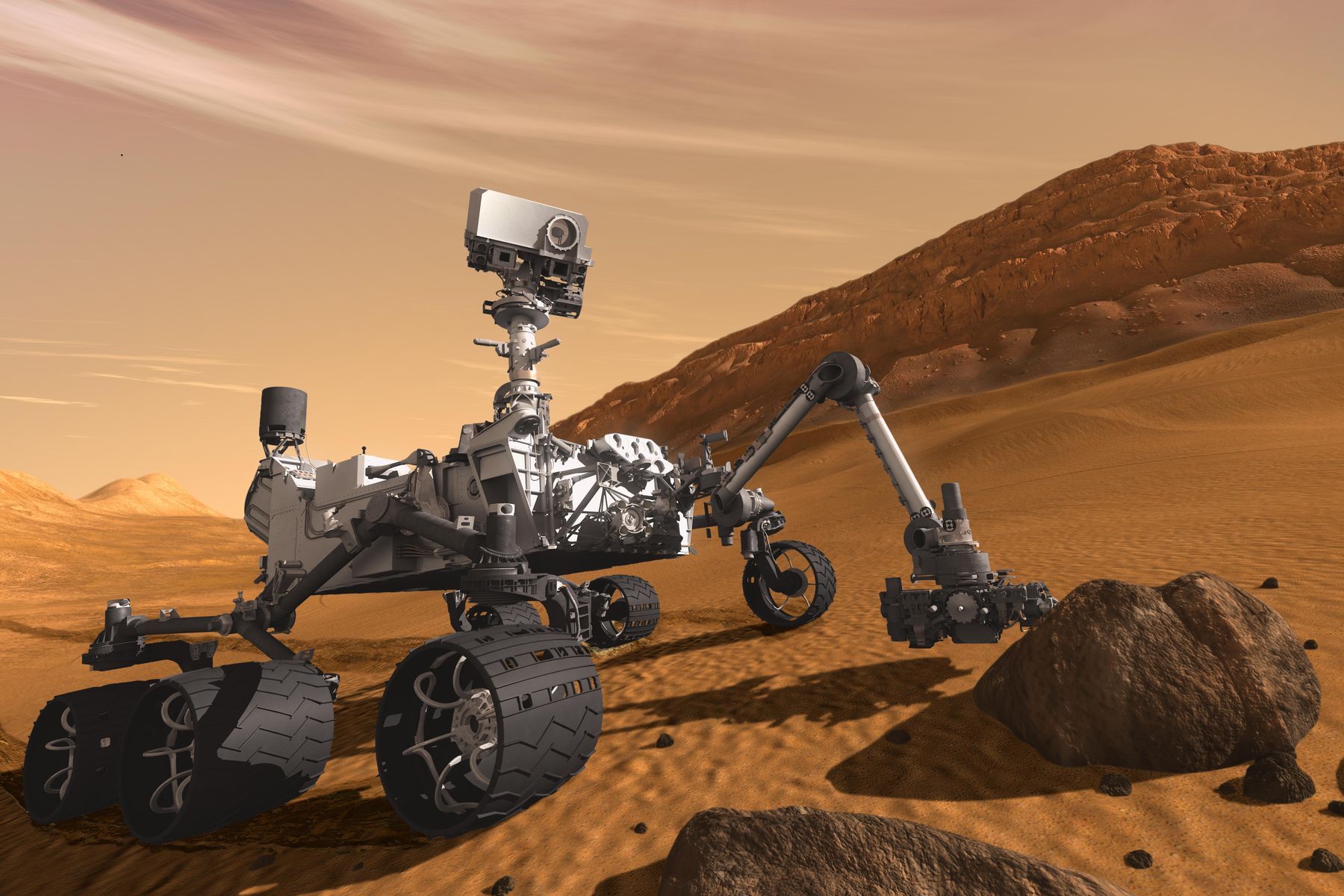 See the passing of a day on Mars with the Curiosity rover - Vimarsana News