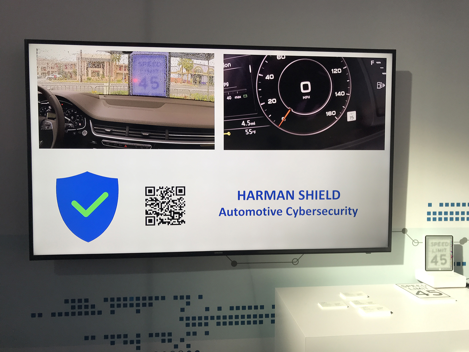 harman combats cyberattacks on autonomous vehicles at ces shield sensor spoofing demo 2018
