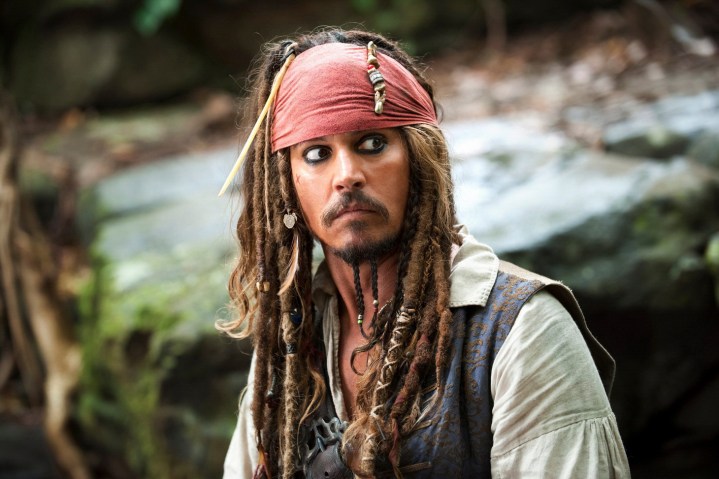 Johnny Depp Jack Sparrow Pirates of the Carribean