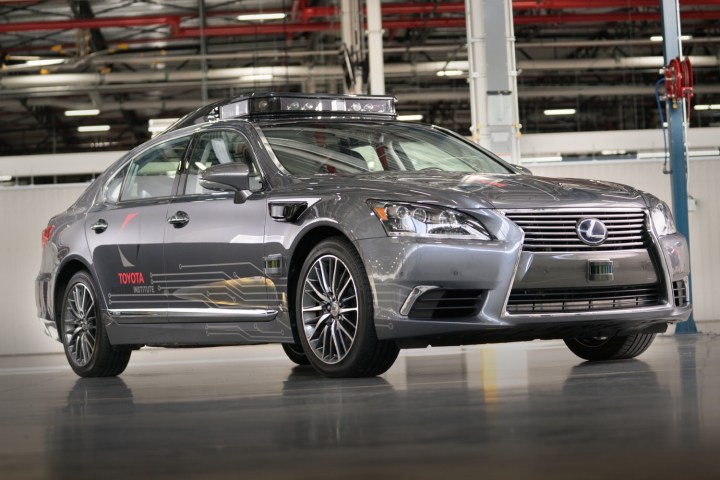 Toyota Platform 3.0 self-driving car