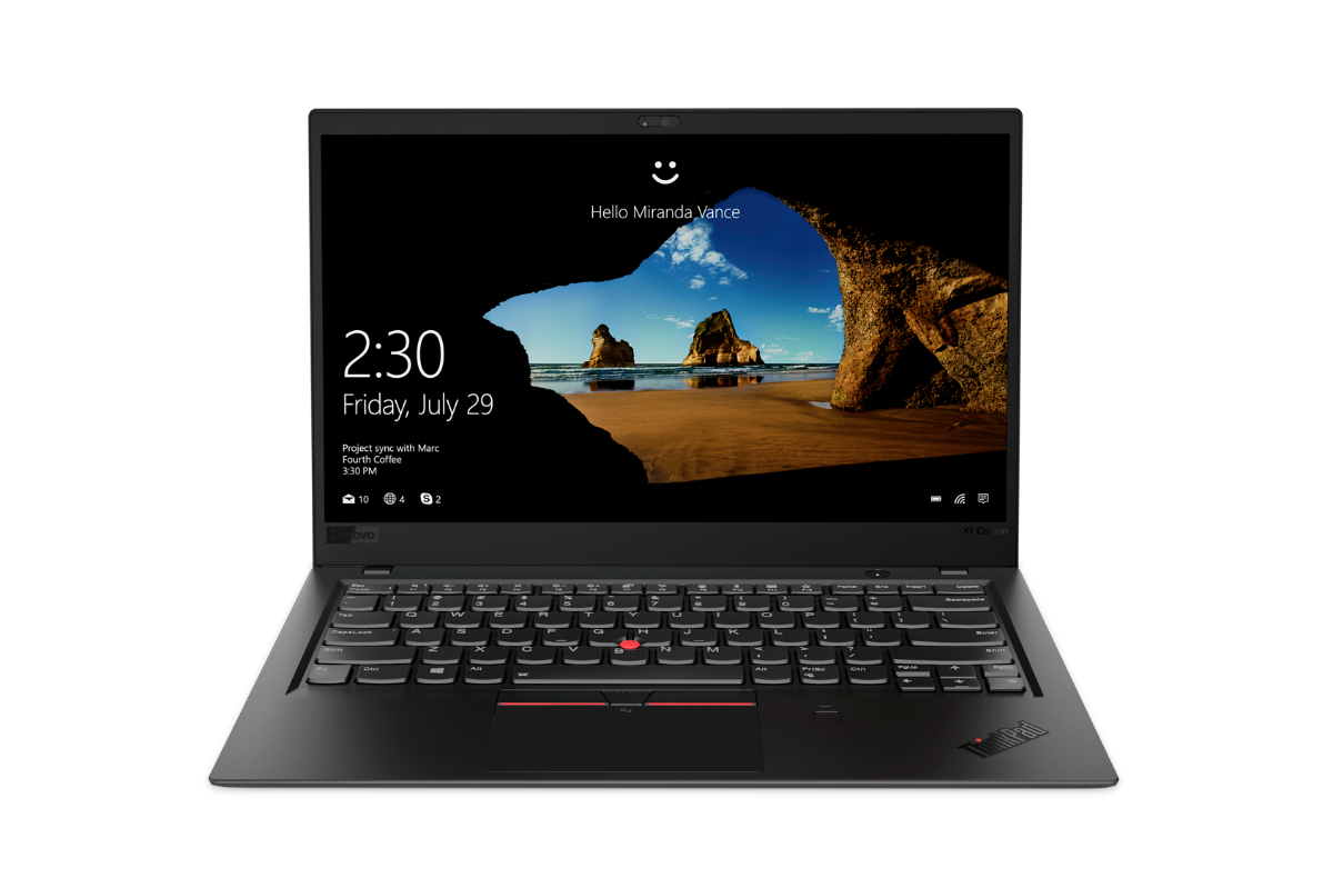 lenovo introduces updated thinkpad x1 line carbon black 1