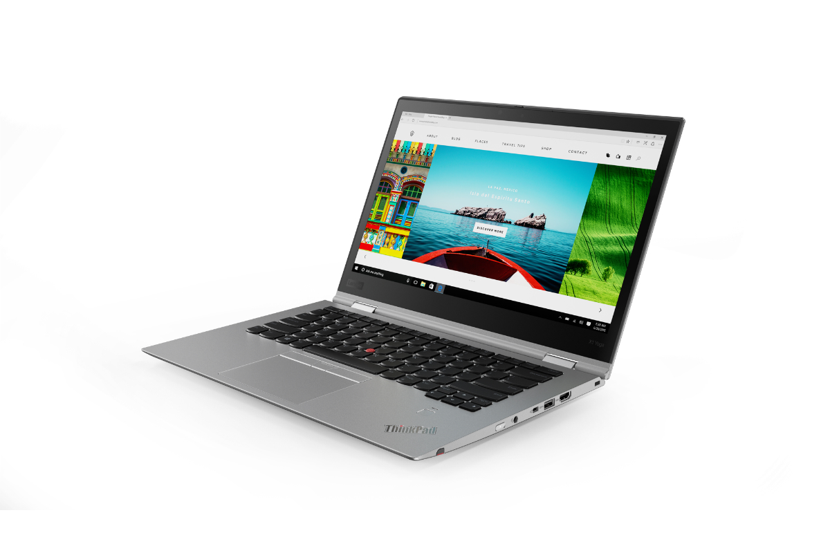 lenovo introduces updated thinkpad x1 line yoga silver
