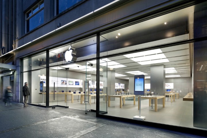 The Apple Store in Zurich