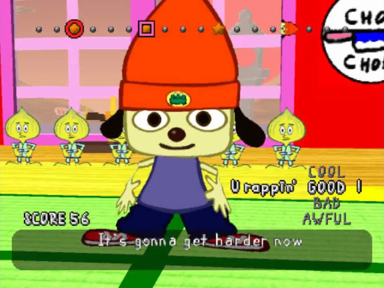 The PlayStation Classics: PaRappa the Rapper PlayStation Classic
