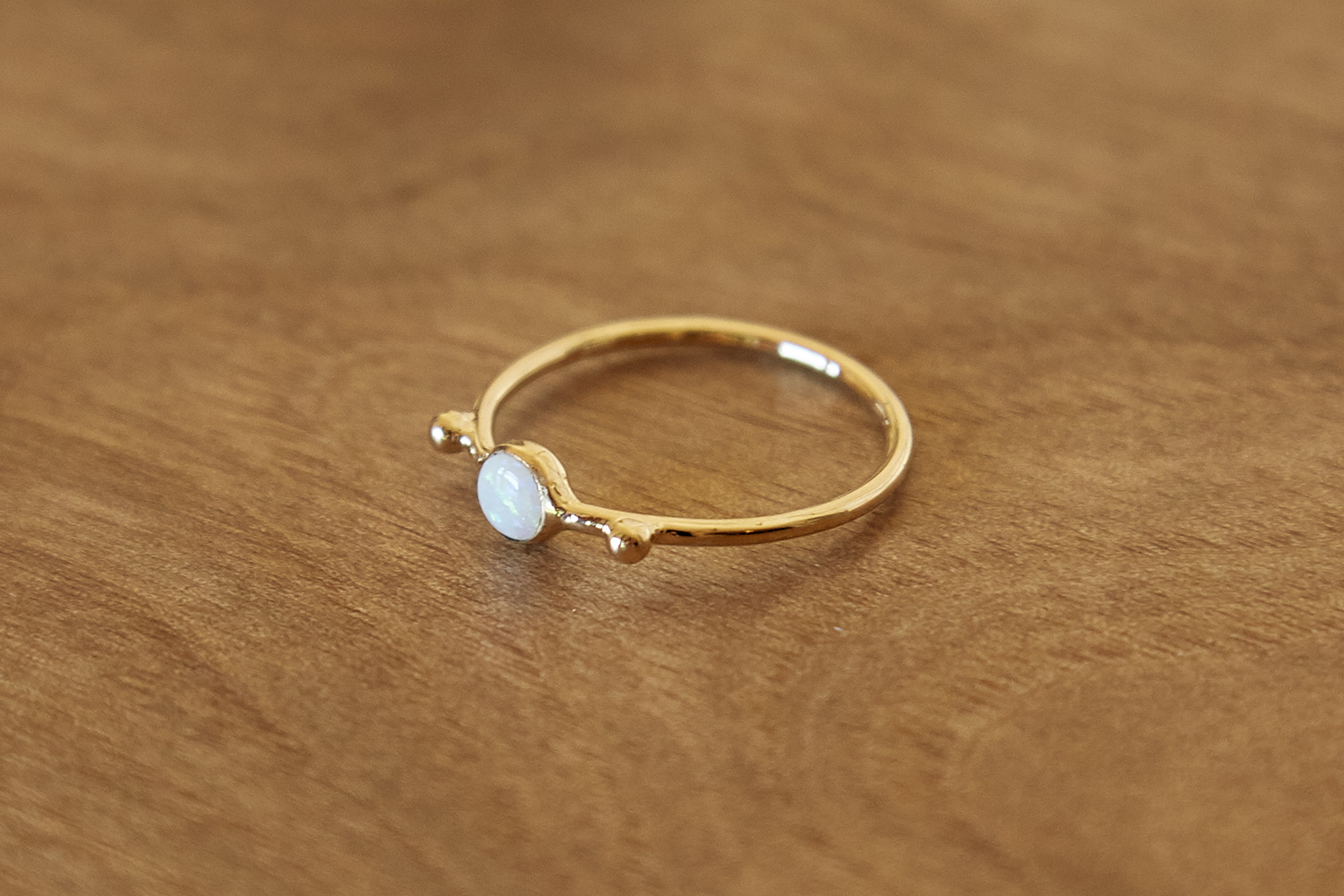 Dell Jewelry opal ball ring