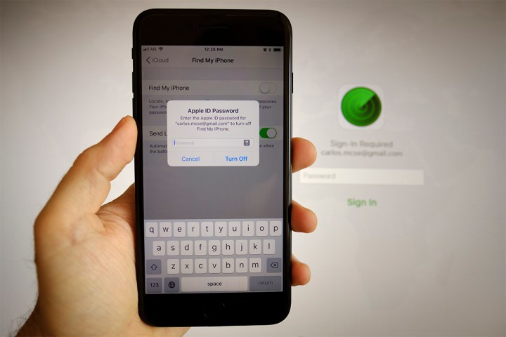 how to turn off Find My iPhone