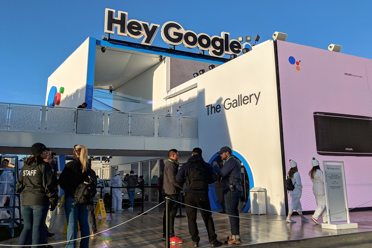 Google Booth CES 2018