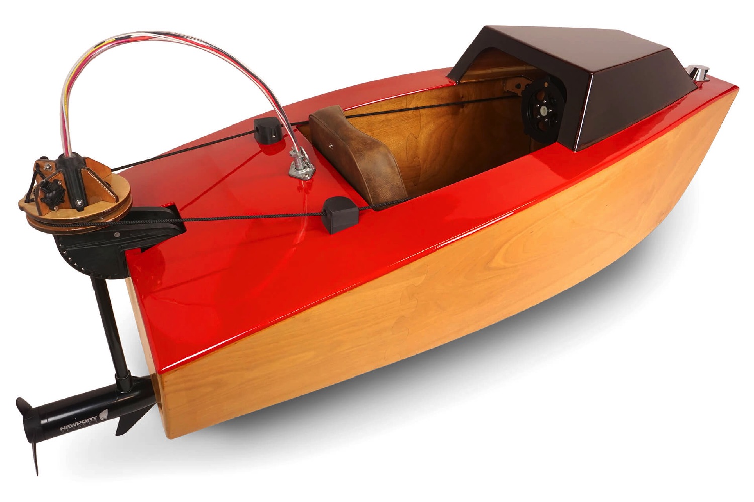 electric mini boat kit tulberg laser cut rear 3 4 rapid whale