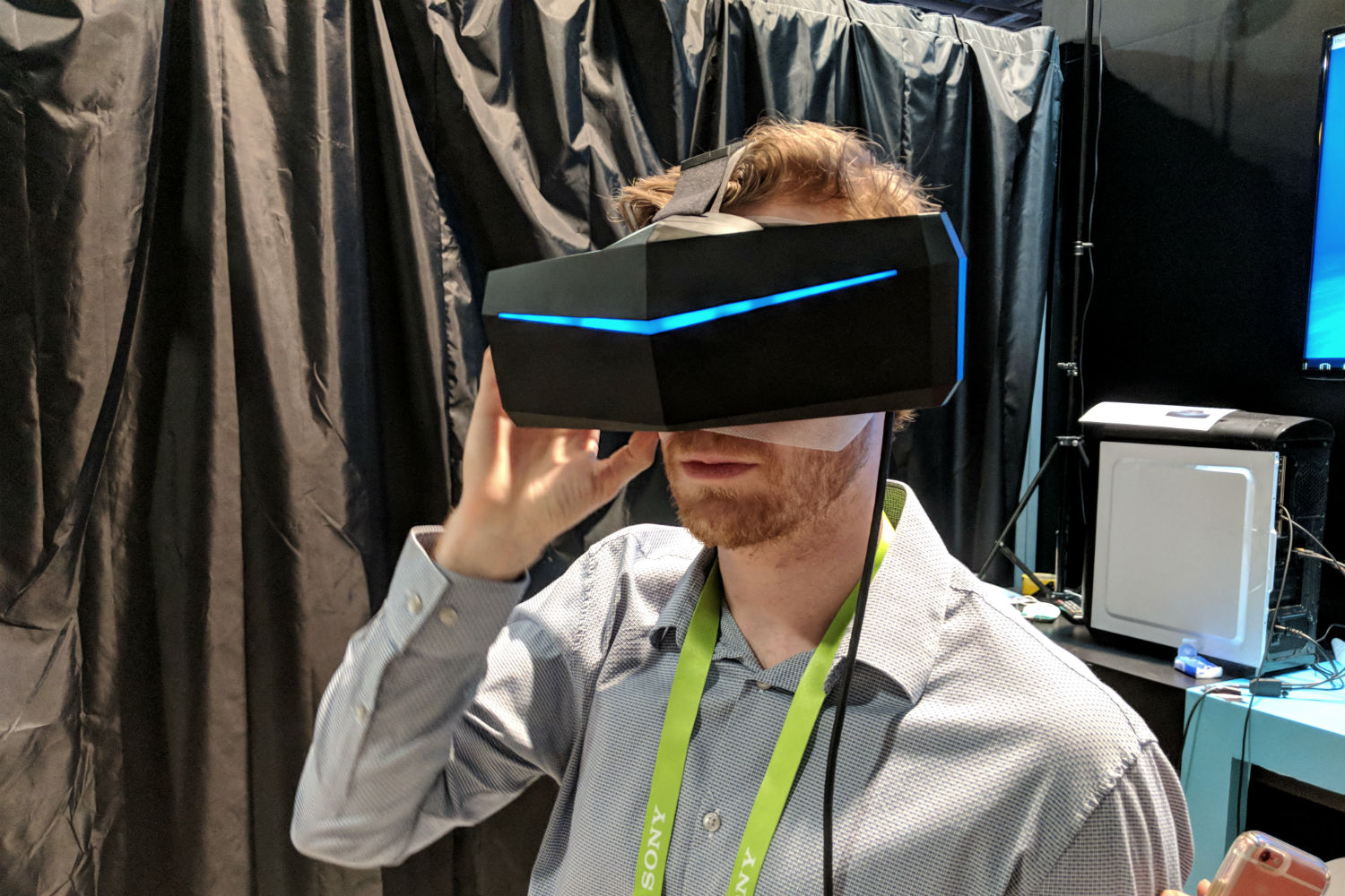 for ikke at nævne lække Stoop The Pimax 8K VR Headset Isn't Actually 8K, But It's Still Pretty Cool |  Digital Trends
