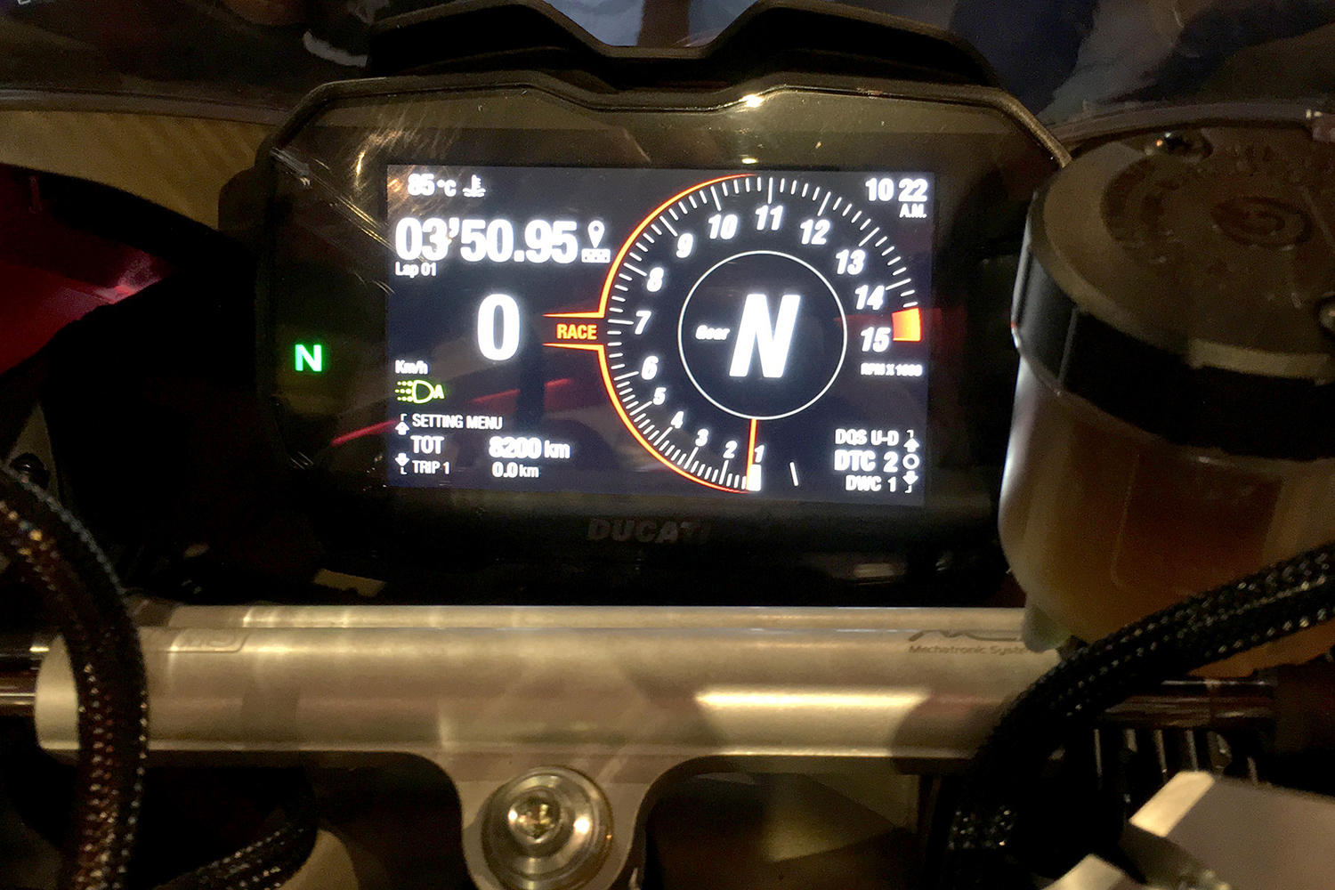 ducati 2018 motorcycle preview panigale v4 s display