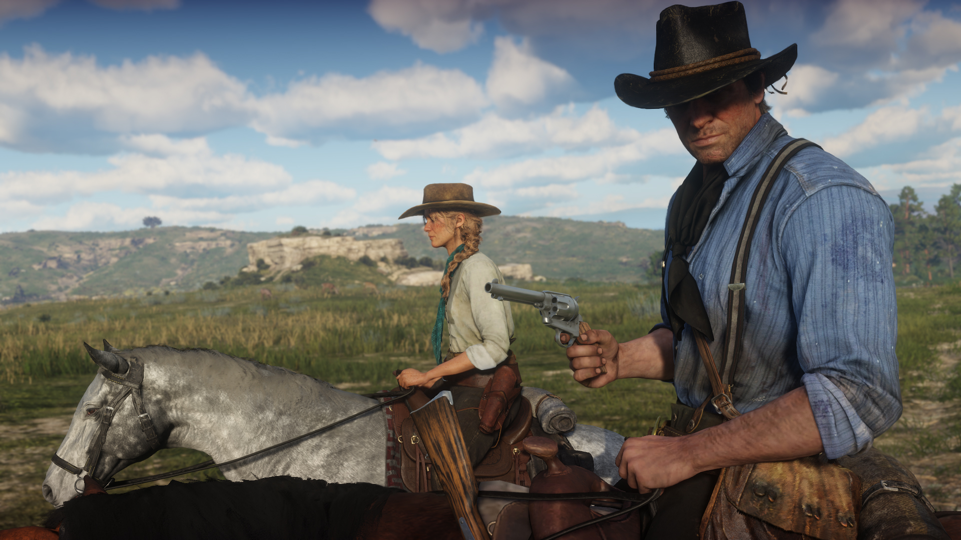Red Dead Redemption 2 riding