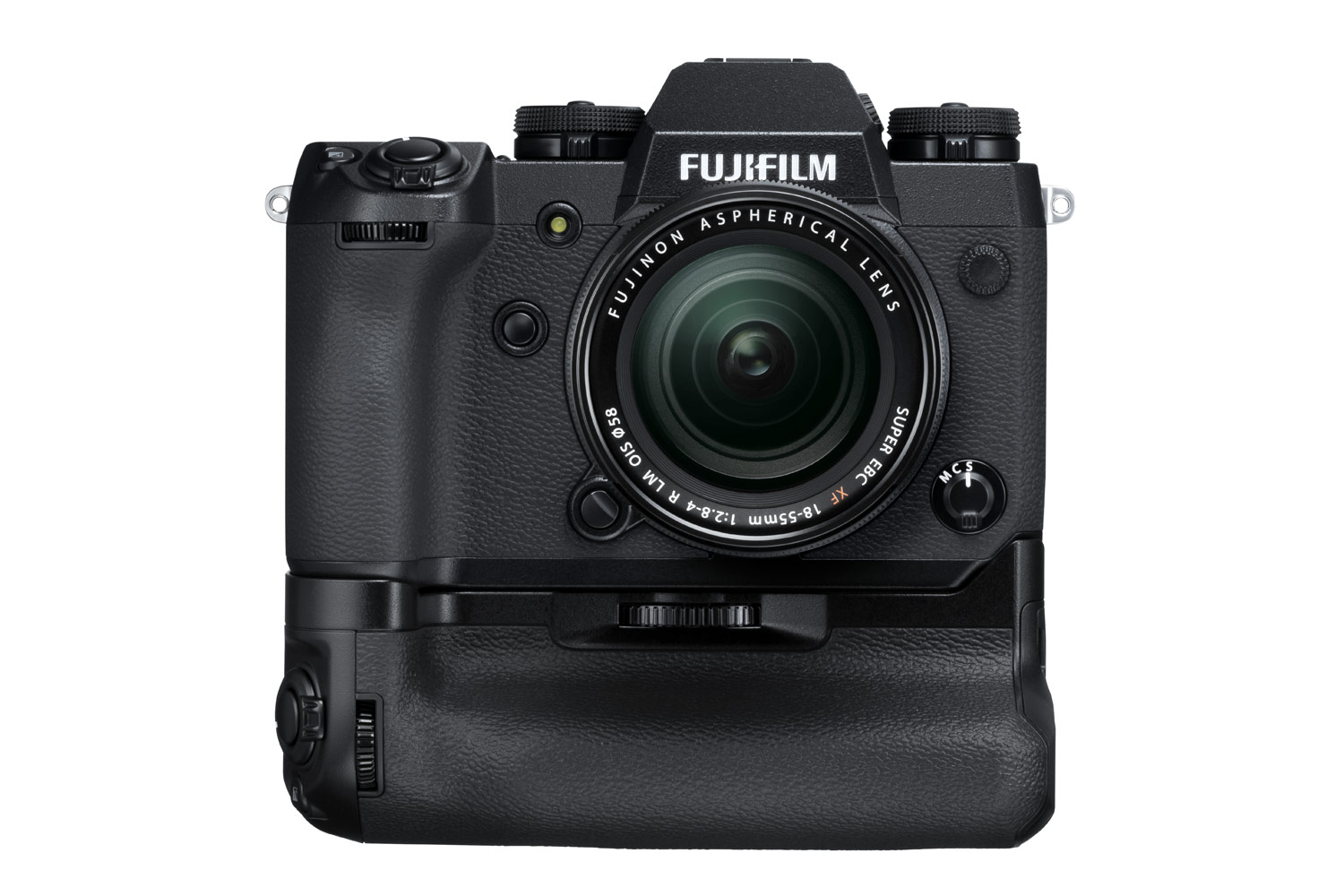Fujifilm X-H1 with VPB-XH1 grip front