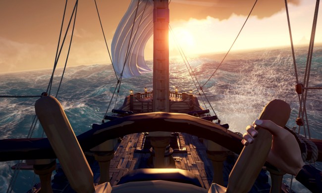 Sea Of Thieves Hands-on Preview | First person helm of ship