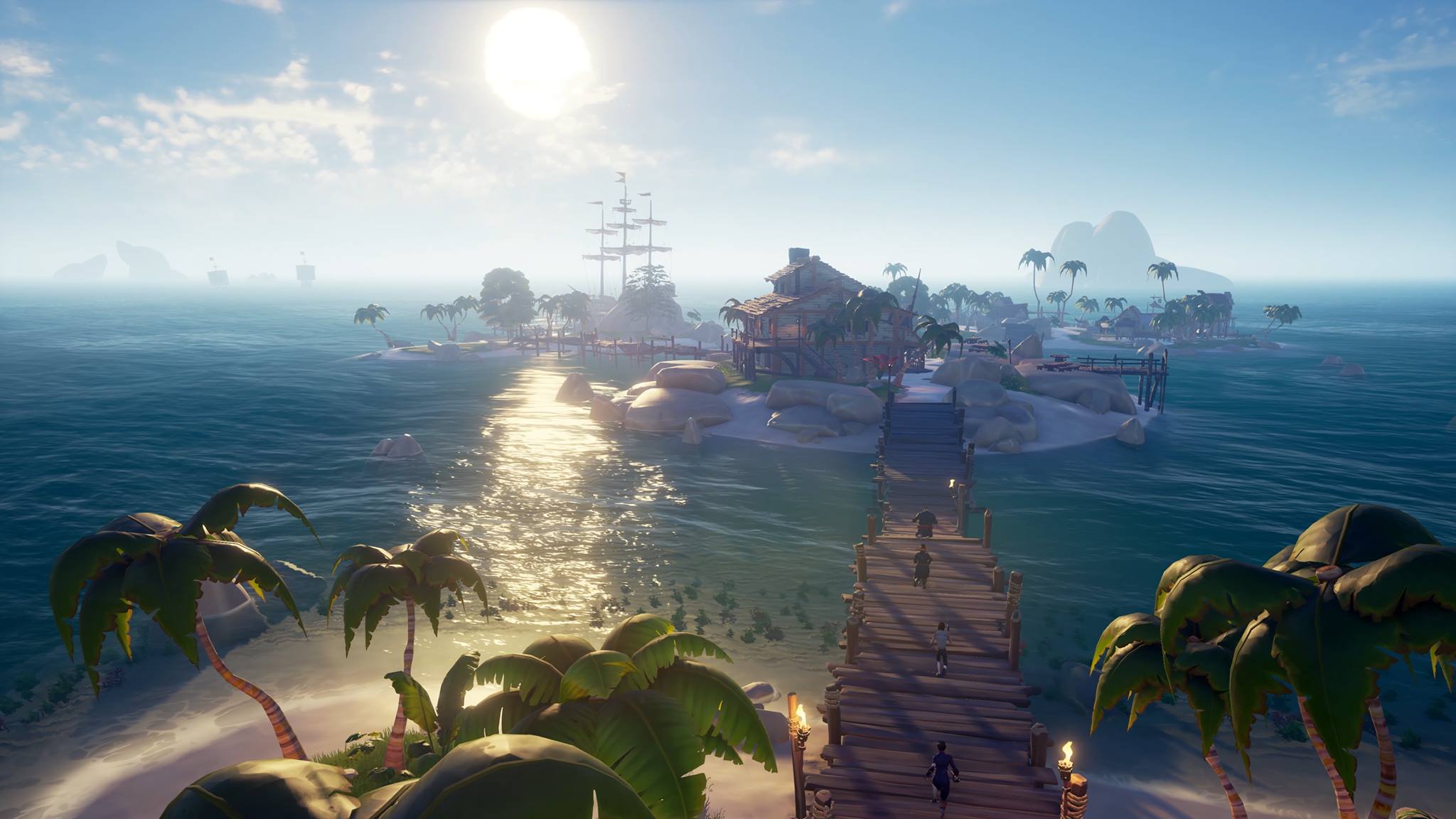 Sea Of Thieves | Island with people