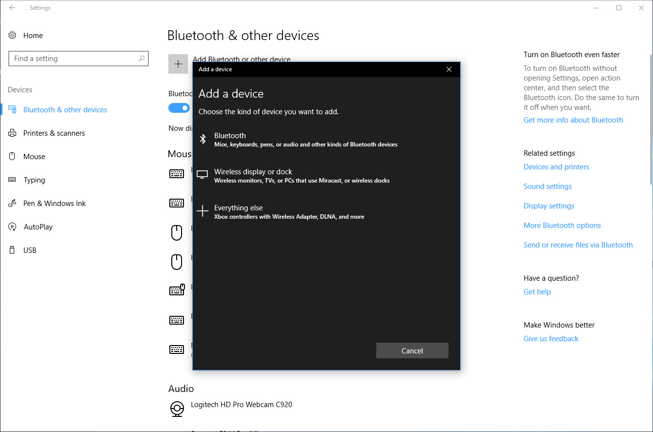 How to turn on Bluetooth in Windows 10 - Accessing Bluetooth settings in Windows 10