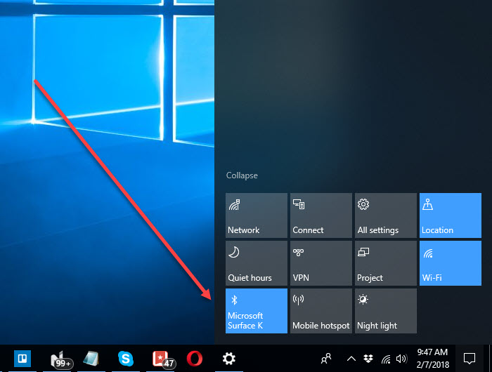 How to turn on Bluetooth in Windows 10 - Ensuring Bluetooth is enabled in your Windows 10 device