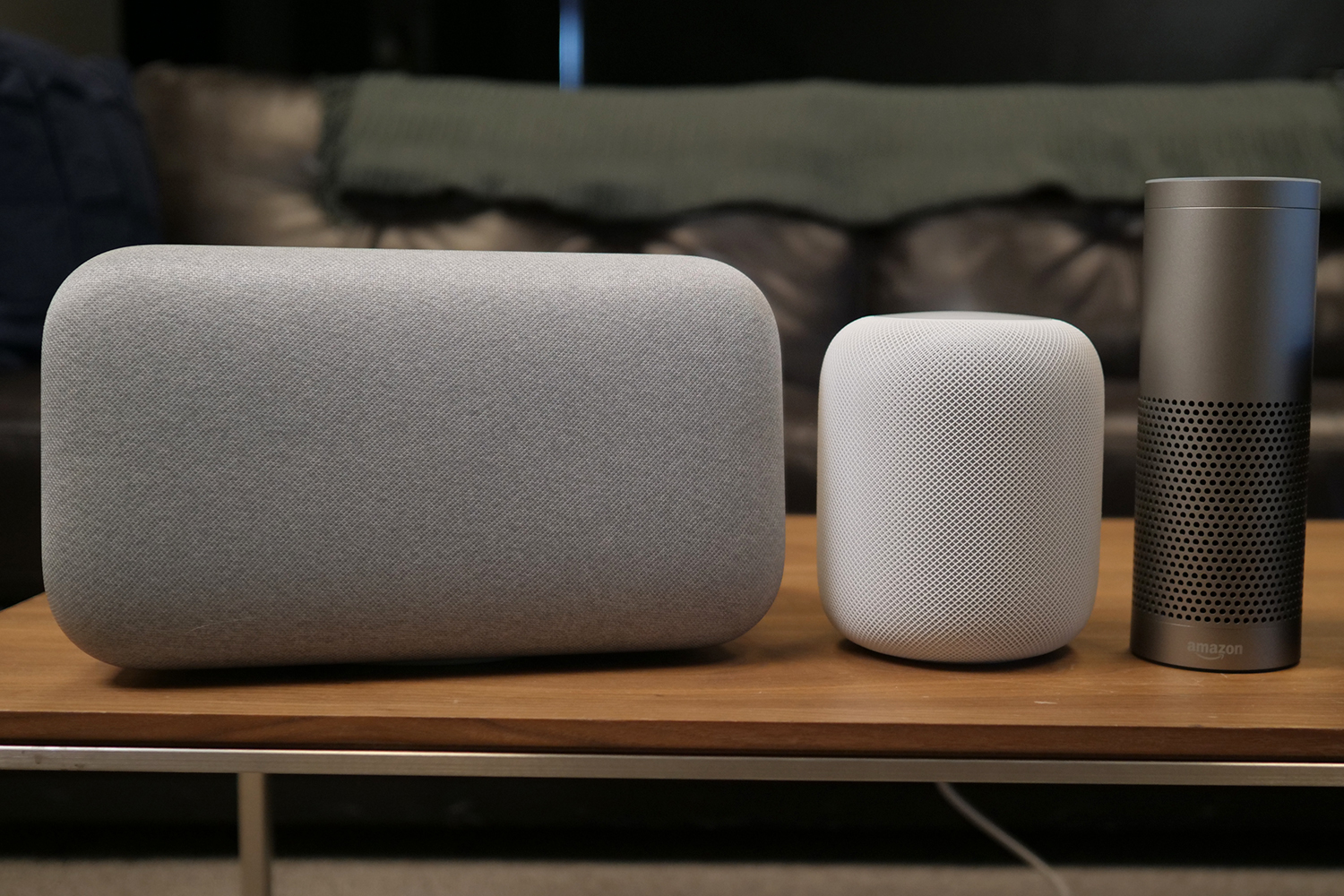 Echo vs. Google Home vs. Apple HomePod