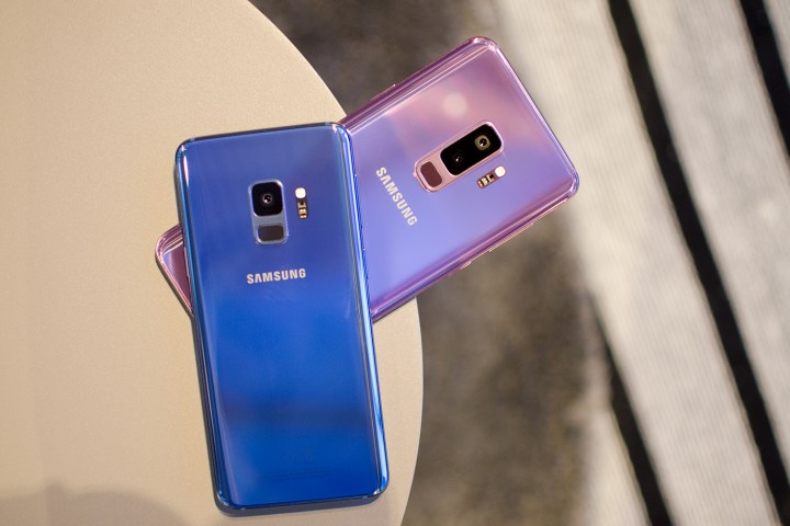 galaxy s9 and S9 Plus hands-on review both back