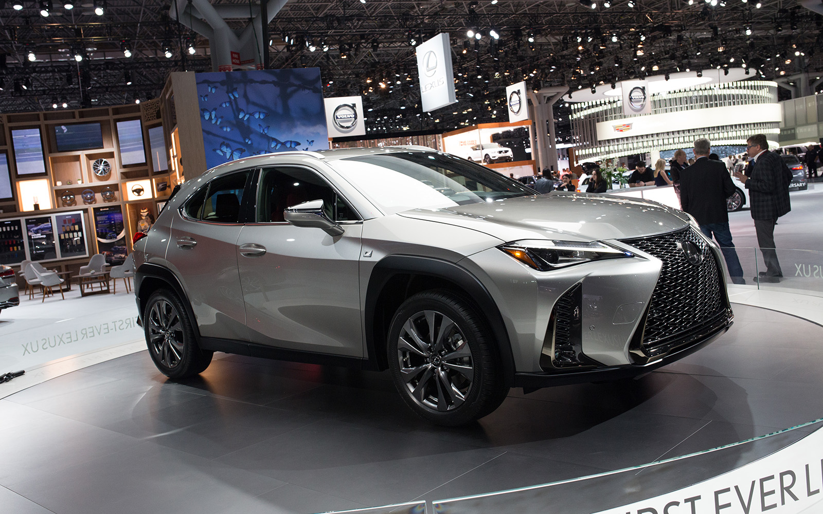 lexus ux crossover at new york auto show 2018  2019 2