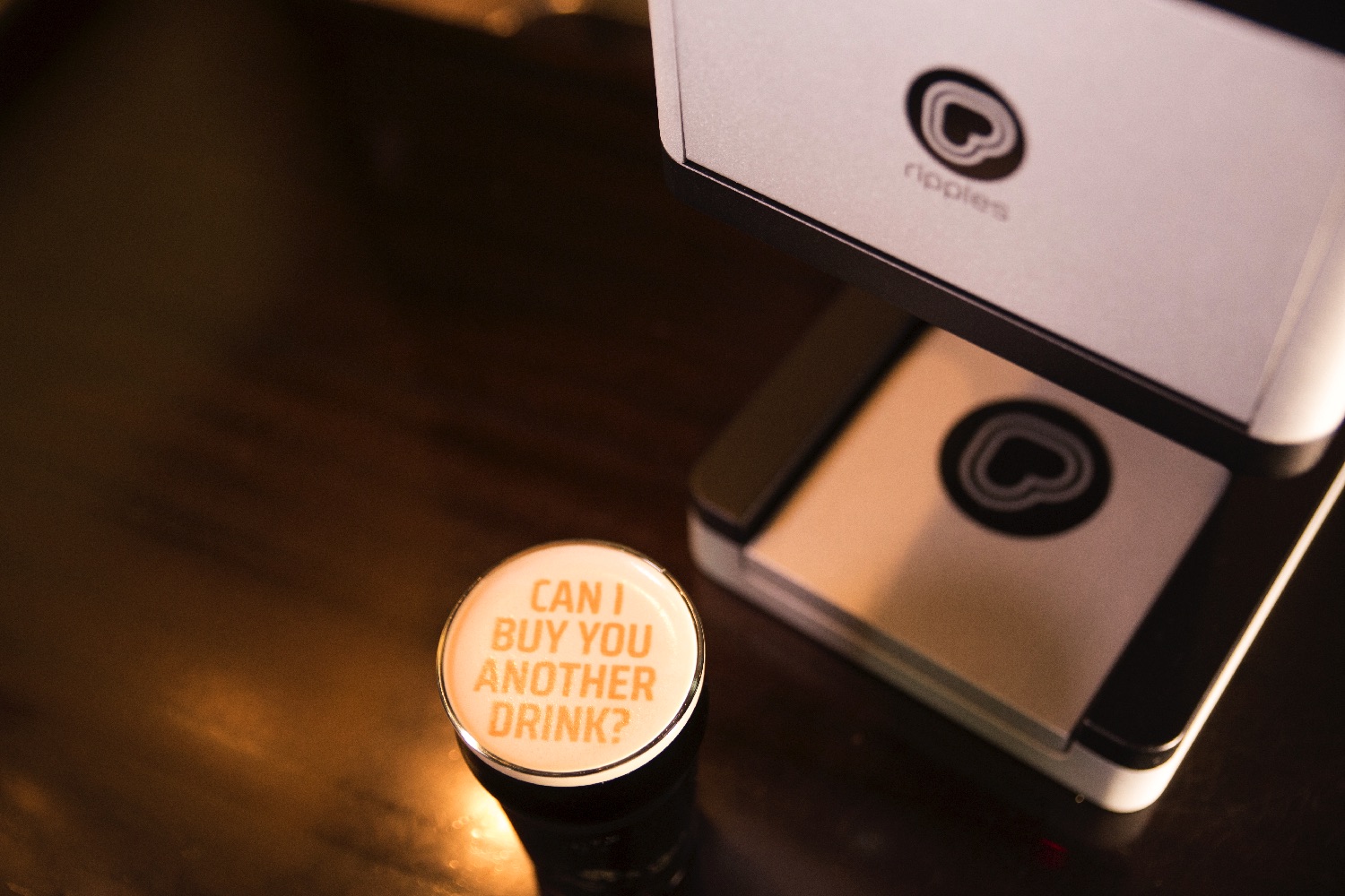 Lang Afskedige Klinik This Printer Can Create An Image Directly onto Beer Foam | Digital Trends