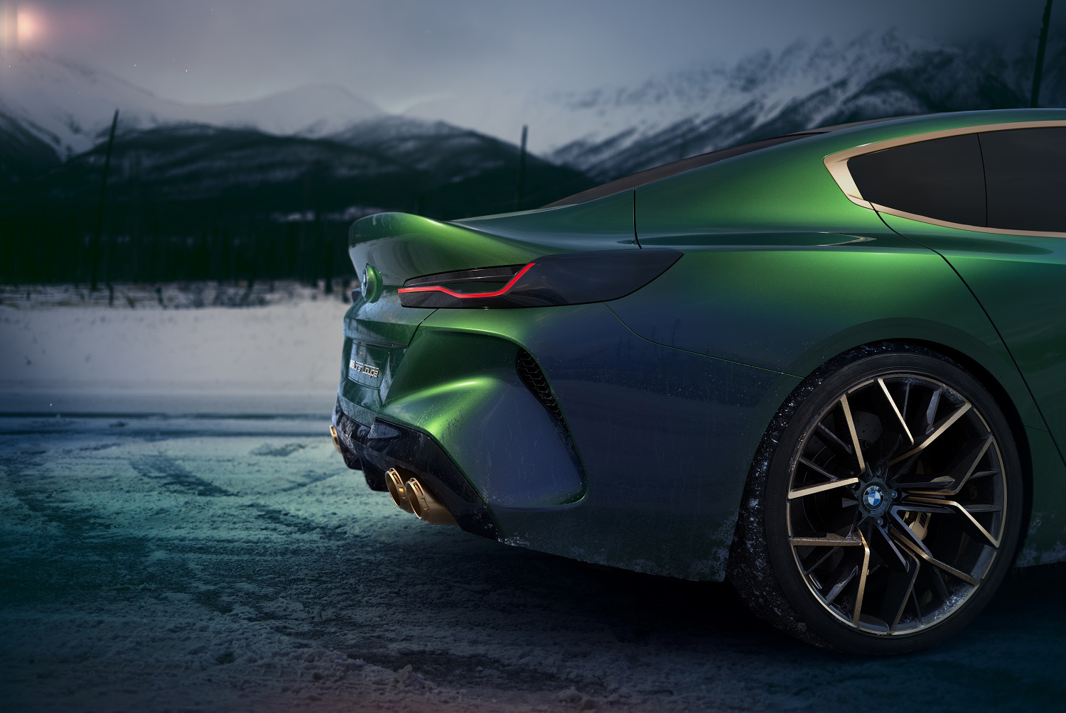 BMW M8 Gran Coupe concept