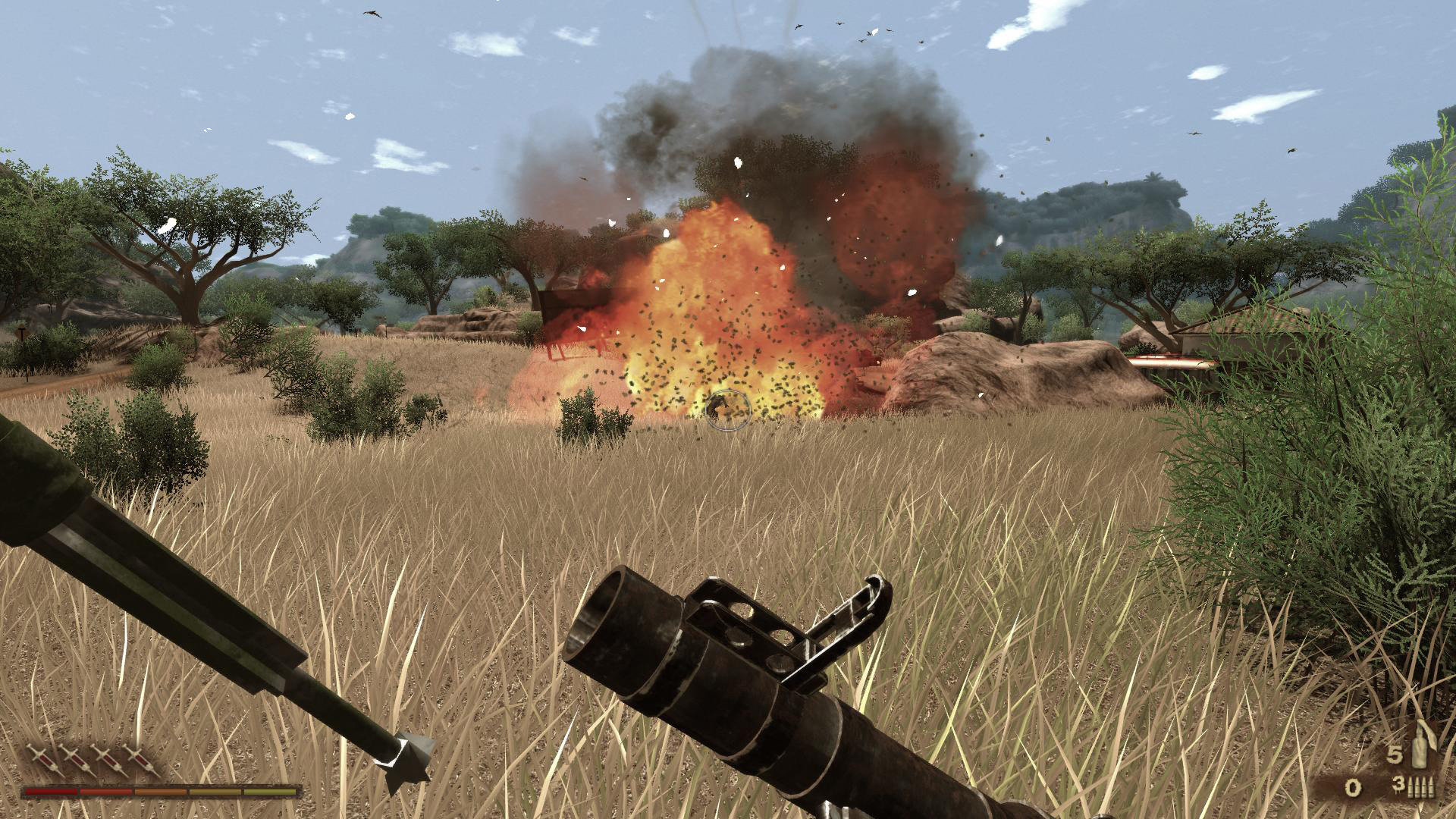 10 years in far cry 2 is still the most exciting of series farcry screen missile launcher