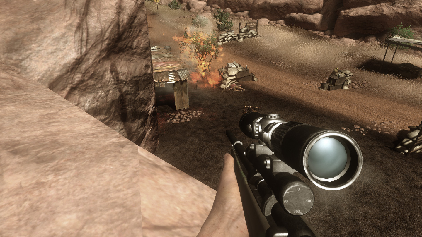10 years in far cry 2 is still the most exciting of series farcry screen sniper