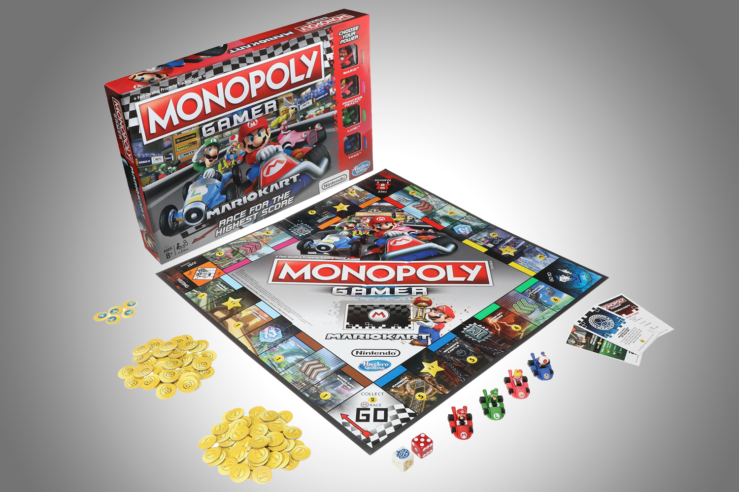 Monopoly Gamer Exclusivo Hasbro Gaming Nintendo