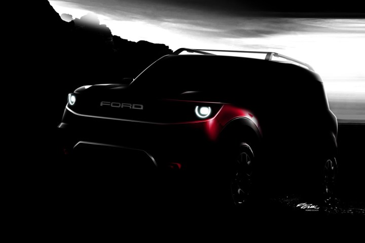 Ford small off-road SUV teaser