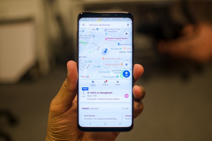 samsung galaxy s9 plus review maps