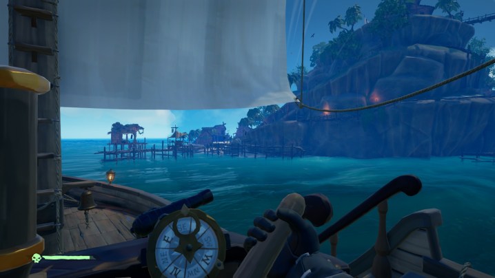 sea of thieves single player guide drive by drop off