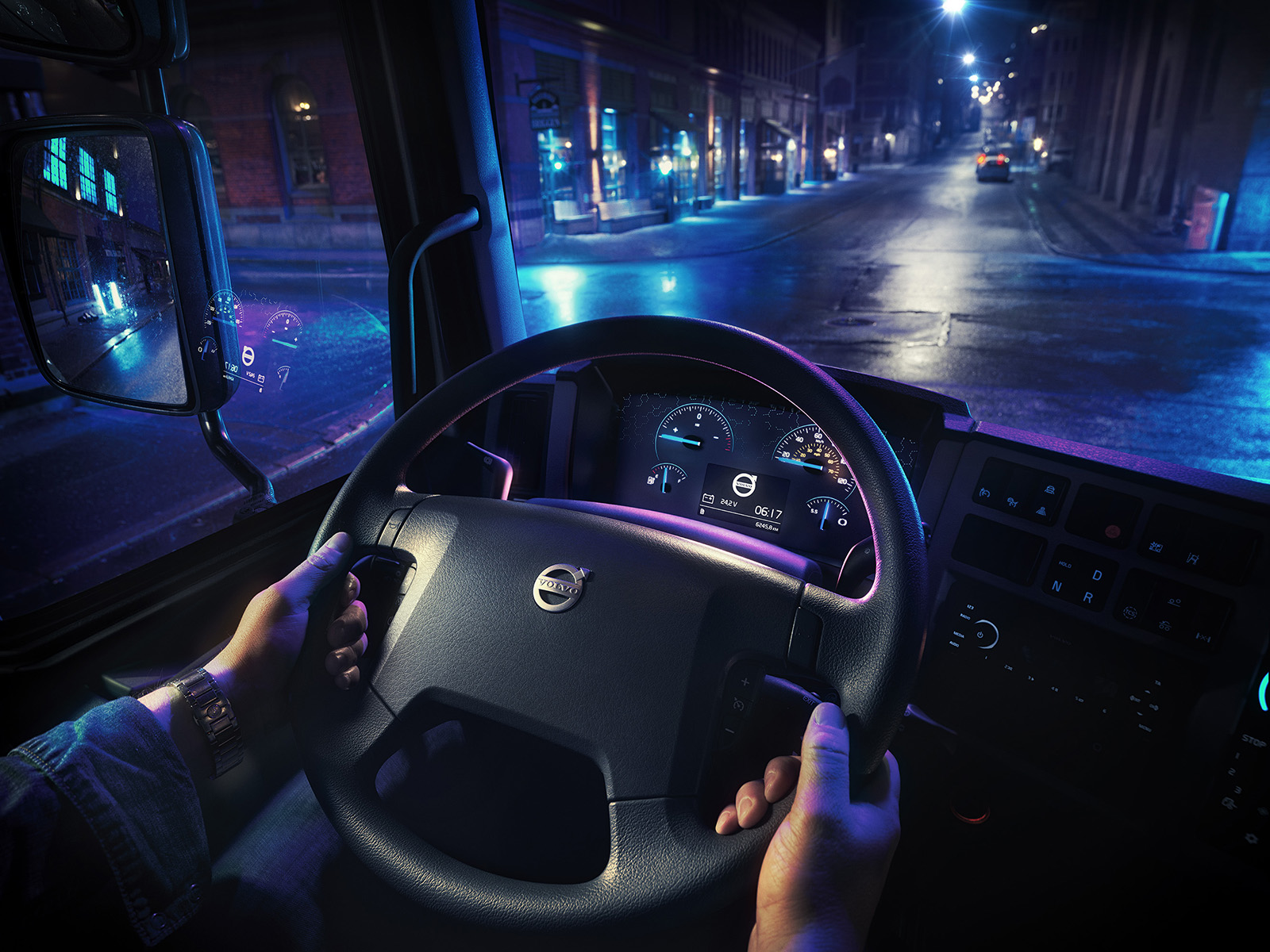 volvos introduces first ever all electric truck 2018  volvo trucks new fl 3