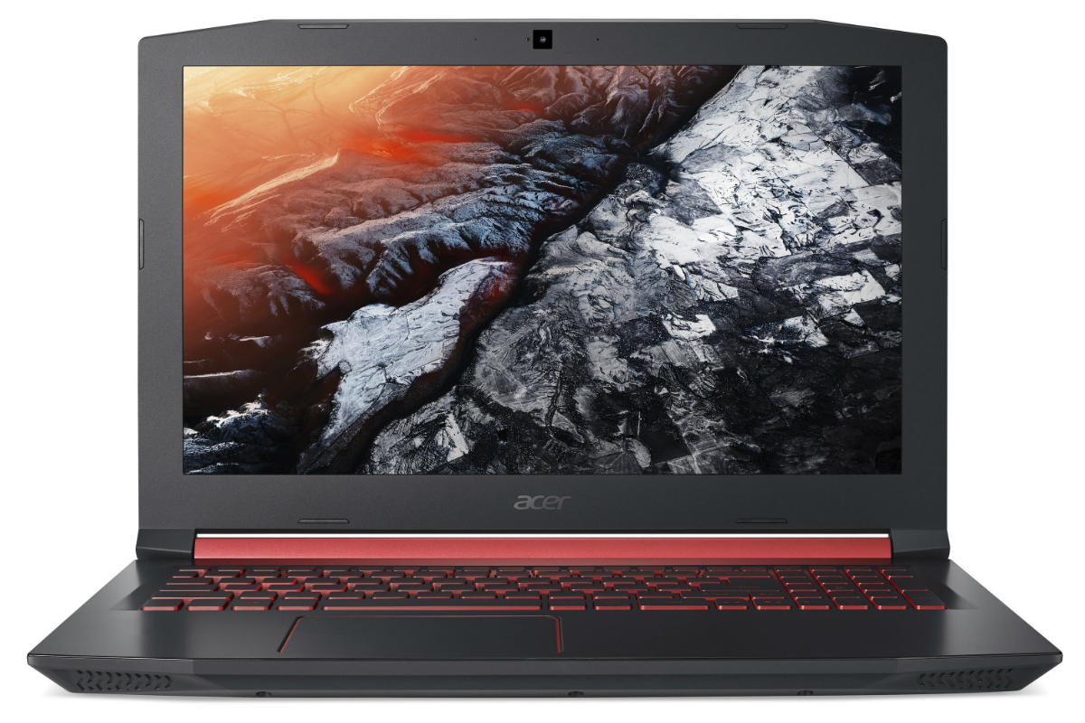 acer introduces nitro 5 gaming notebook gtx 1050 ti intel optane front view